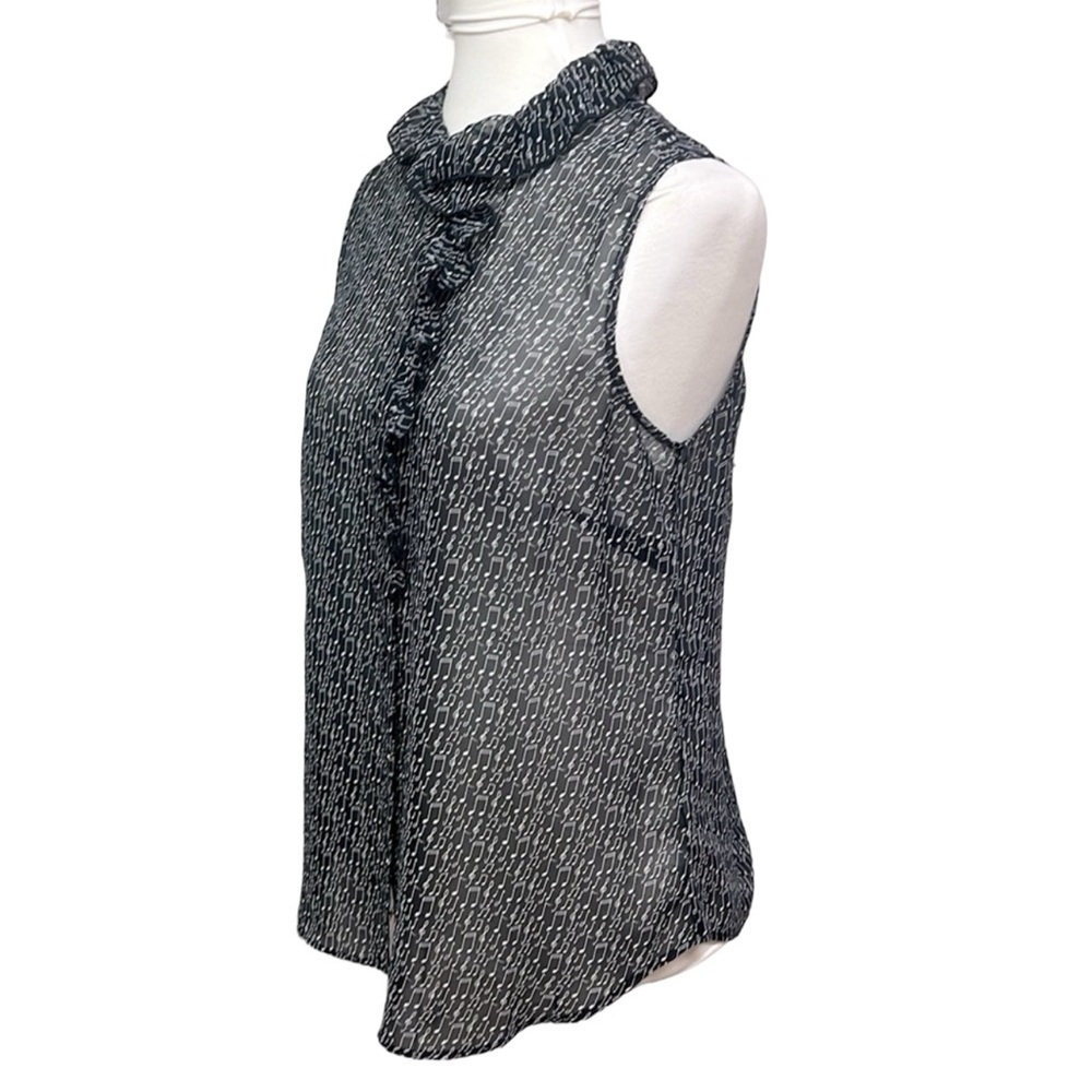 Cabi Music Note Ruffled Blouse - Picture 5 of 9